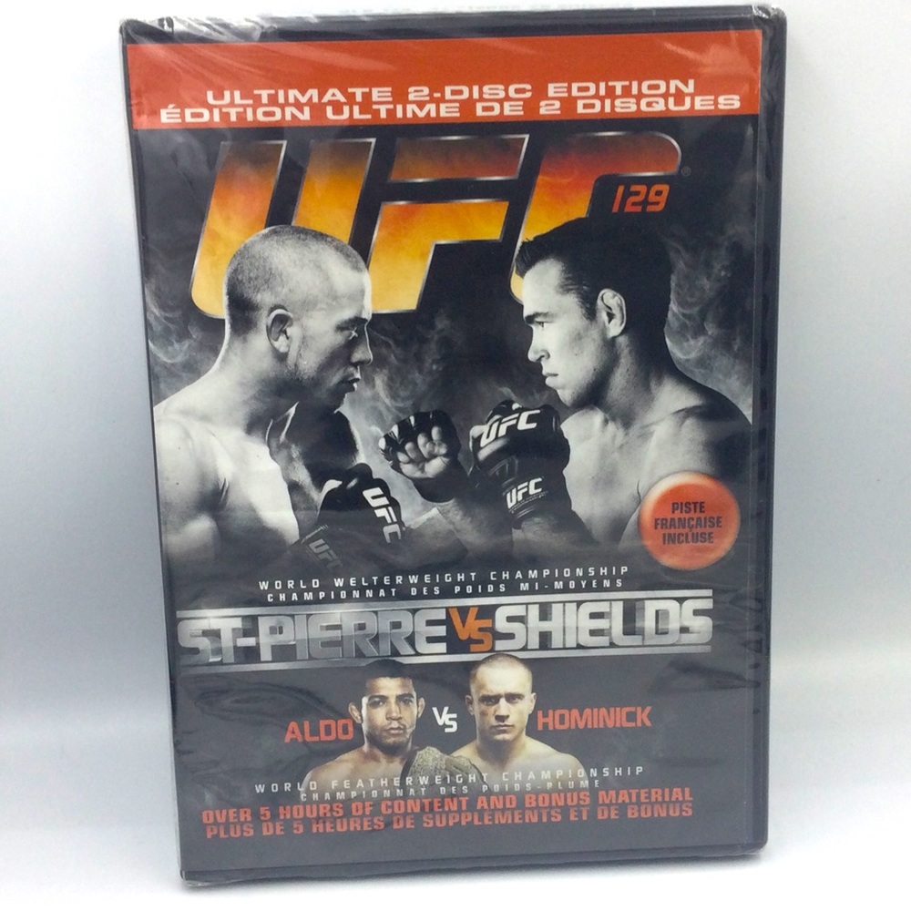 UFC DVD St. P{ierre Vs Shields New Sealed